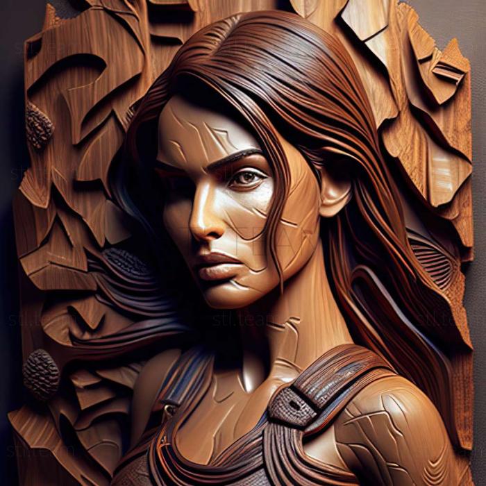 3D model Lara Croft (STL)